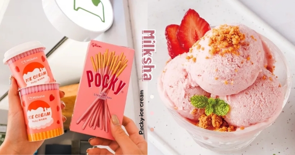 【全台】迷客夏居然攜手Pocky！　聯名推出「庫奇草莓歐蕾冰淇淋」　搭配「Pocky草莓棒」酸酸甜甜太美味