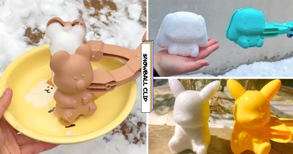【全台】一起來玩雪！　超可愛「皮卡丘造型雪人」登場　大耳狗、短尾矮袋鼠夾沙子也好玩♡