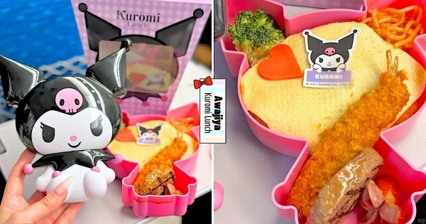 【日本】宇宙級的可愛！　搭車居然能吃「酷洛米造型鐵路便當」　「便當盒就是酷洛米」好看好拍超療癒