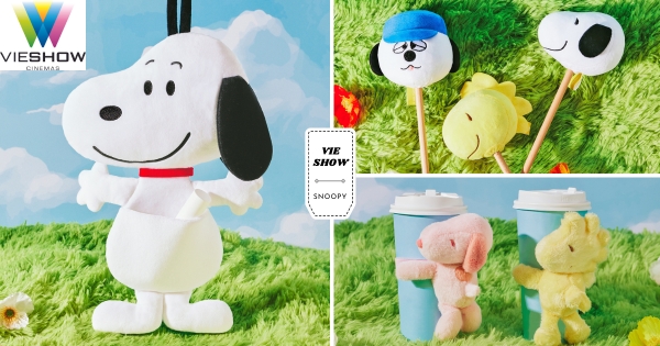 【全台】史努比粉快看電影！　威秀影城套餐送「史努比收納掛袋」　「飲料杯套、零錢包」每個都可愛無邊