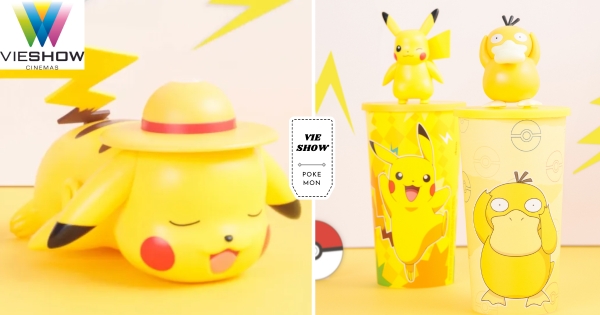 【全台】皮卡丘陪你看電影！　超萌「寶可夢套餐」登陸威秀　「皮卡丘吊飾、可達鴨杯」療癒實用必收
