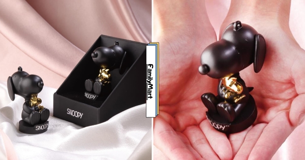 【全台】黑金配色也太奢華！　全家限量收藏「史努比立體一卡通」　「連禮盒都美」送禮無敵