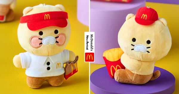 【海外】春植化身麥當勞店員！　韓國麥當勞推「春植聯名娃娃」售價公開　裝在外送袋中的春植萌翻