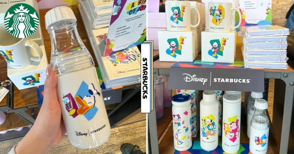 【全台】米奇米妮化身可愛杯杯！　「星巴克Ｘ迪士尼」推出多巴胺色杯款　超萌隨行杯、裝飾盤實用又療癒
