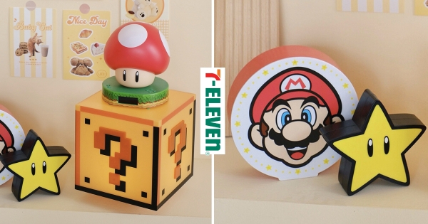 【全台】一秒跳進瑪利歐世界！　7-11「超級瑪利歐」門市快閃購　「問號磚塊夜燈」金幣音效太Ｑ