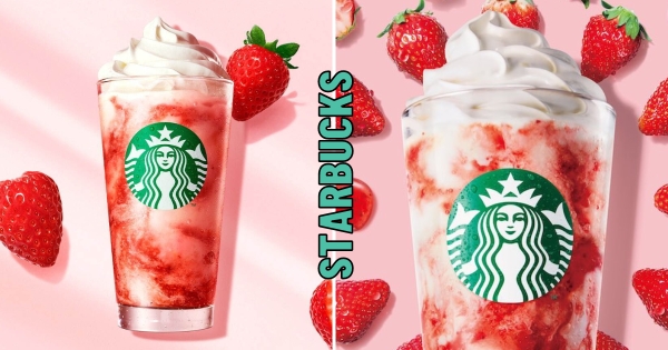 【日本】這杯必喝！　星巴克夏季限定「草莓星冰樂」限定回歸　浪漫粉色少女心大爆發
