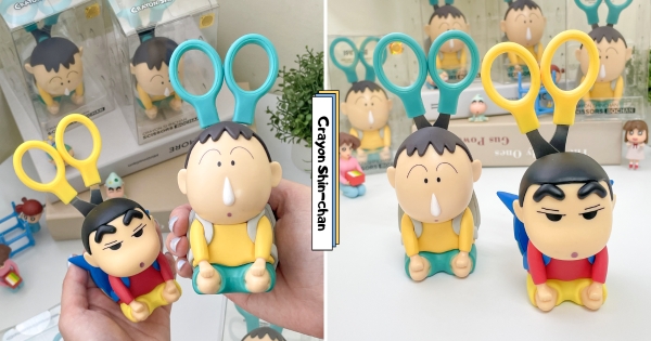 【全台】小新迷必收！　「蠟筆小新系列剪刀組」登場　小新、阿呆誠懇跪姿太療癒