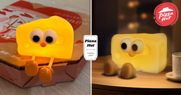 【全台】好乖好可愛！　必勝客居然推出「必勝起司造型觸控小夜燈」　小起司長出腳丫必收～