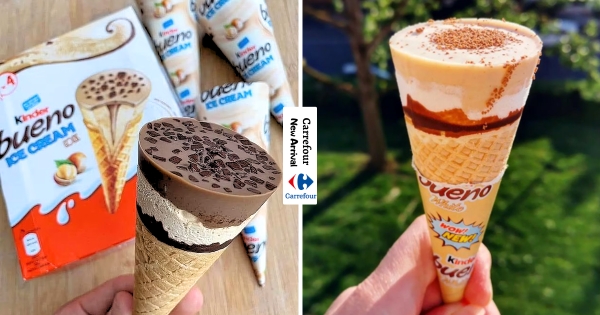 【全台】冰品跟巧克力控都瘋了！　家樂福熱賣「繽紛樂甜筒」再回歸　「白巧榛果、經典可可口味」都要吃