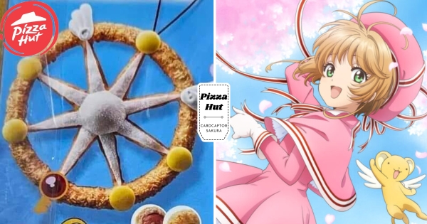 【全台】再度考驗員工！　必勝客聯名「庫洛魔法使」無極限　「夢之鑰匙芝心披薩」擺盤功力超強