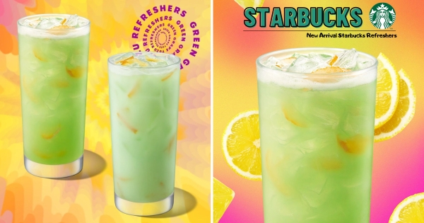【全台】開工不憂鬱！　星巴克新上市「柚子葡萄風味椰奶星沁爽」　第二杯「爽折100」喝起來