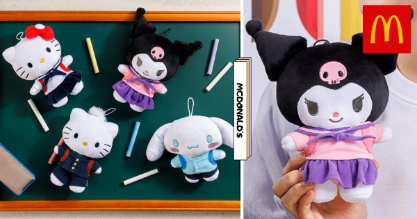 【全台】睽違25年經典回歸！　麥當勞「戀愛麥語系列」三麗鷗娃娃登場　Kitty、丹尼爾角色穿制服夢幻現身