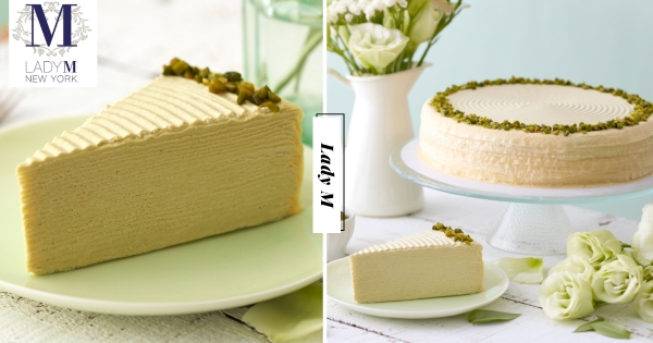 【全台】消失4年的口味！　LADY M「開心果千層」終於回歸　夏季外帶蛋糕優惠組合登場