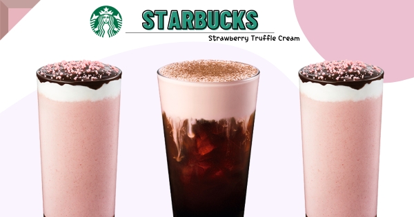 【全台】買1送1！　星巴克超強品項「草莓可可奶霜星冰樂」上市　盛夏必喝「草莓可可冷萃咖啡」