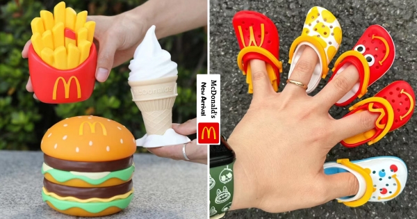 【海外】麥當勞全新周邊登場！　「Crocs迷你洞洞鞋鑰匙圈」萌翻　加碼「漢堡、薯條、冰淇淋拍拍燈」必收