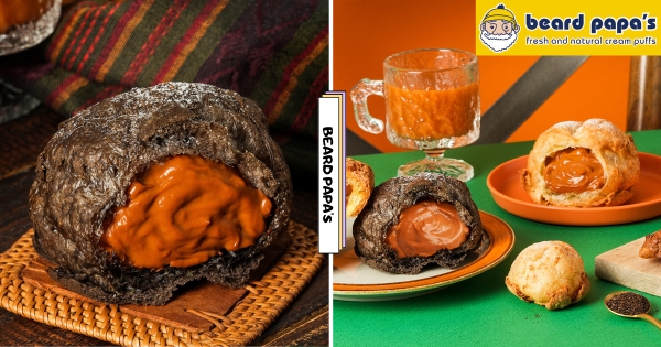 【全台】秒飛去南國！　beard papa’s「泰式奶茶泡芙」限定1個月回歸　眾人敲碗「杏仁棒棒」販售再開