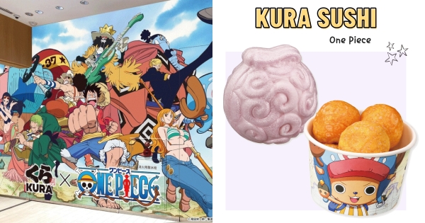 【日本】人人果實變甜點！　日藏壽司《ONE PIECE 航海王》合作推出特色餐點　「喬巴藍波球地瓜球」別錯過