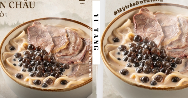 【越南】創意無極限！　「珍珠奶茶牛肉麵」原汁原味開賣！　是暗黑料理還是迸出新滋味？