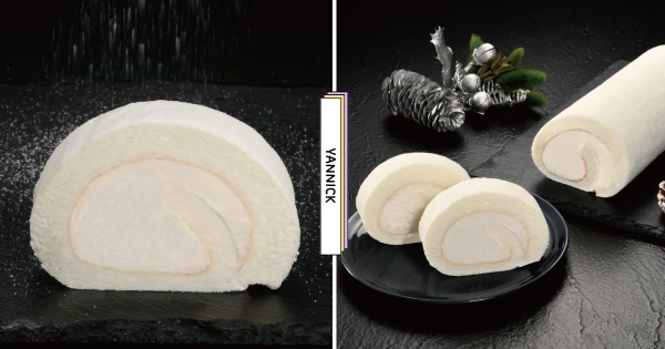 【全台】台灣也有雪白生乳捲了！　全新夢幻聖誕「雪天使生乳捲」登場　「用米粉代替麵粉」口感超綿密