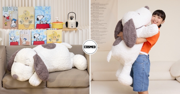 【全台】特大號SNOOPY出沒！　康是美推出「史努比加價購、抽抽樂」　保溫瓶、泡麵碗可愛療癒又實用