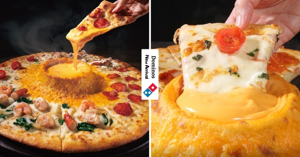 【全台】立體火山太浮誇！　達美樂 「起司火山披薩」重磅回歸　「滿滿熔岩起司」隱藏吃法美味又好玩