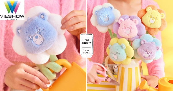 【全台】送這朵秒滿意！　威秀影城超夯「Care Bears 彩虹熊玩偶花束」情人節助攻　彩虹色永不凋謝太完美！