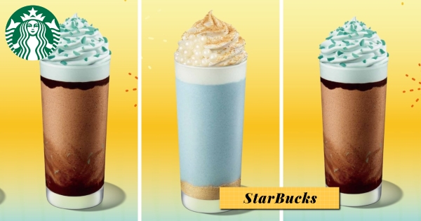 【全台】首創荸薺爆珠！　星巴克夏季新品「奶油餅乾風味奶霜星冰樂」　薄巧控喝「薄荷巧克力奶霜星冰樂」