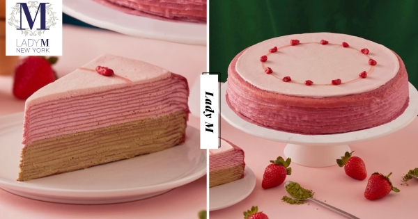【高雄】LADY M首度插旗南台灣！　新口味「草莓抹茶千層蛋糕」限定開賣　滿額再加碼送千層！