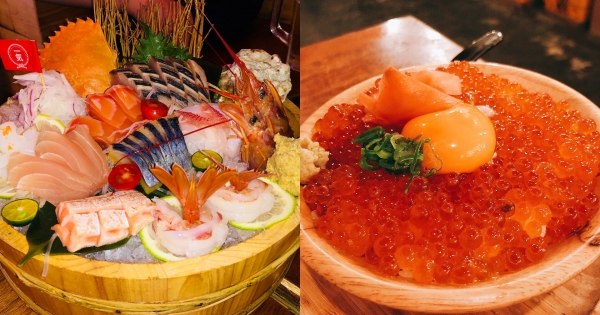 份量走一個浮誇路線！　海膽鮭魚子爆滿到「看不見飯」　戳破蛋黃瞬間療癒慘了