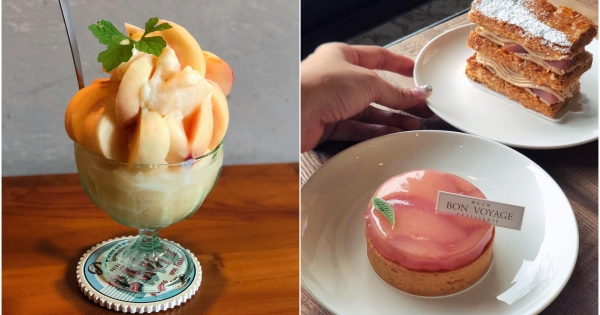 粉色水蜜桃季來襲～特選11道香甜水蜜桃甜點，夏季限定戀愛滋味！