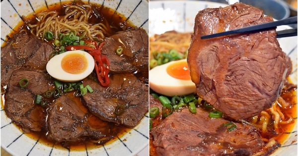 大塊牛肉嫩到入口秒化　台中最強「爆量牛肉拉麵」一碗只賣150元