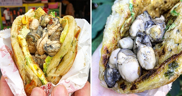 肥美蚵仔多到要掉出來～　台南必吃「痛風抓餅」咬下去爆出滿滿鮮味