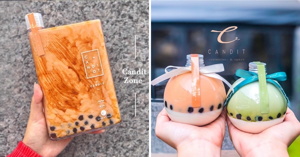 喝珍奶也能當氣質仙女~ 韓系飲料店「質感大理石紋」隨便拍都優雅