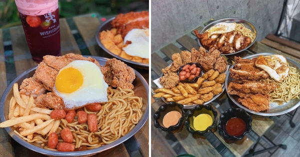 藏在逢甲夜市巷子內！　這家雞排店份量超大「還有鐵板麵」配料任選