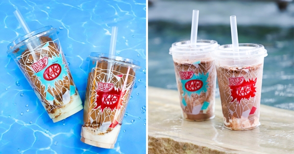 超商最強聯名「全家 x KitKat」開賣日曝光　2種「巧克力酷繽沙」根本超欠喝