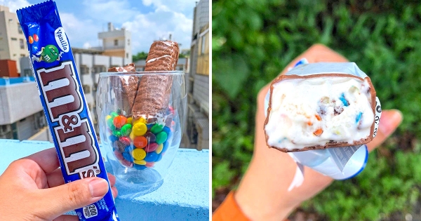 M&M’s巧克力直接變雪糕！　「香草冰淇淋+巧克力碎片」神仙組合馬上開吃啦～