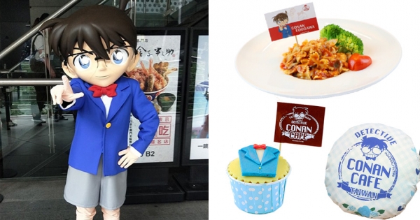台灣第一家「柯南主題café」終於開幕　專屬限定商品超值得收藏
