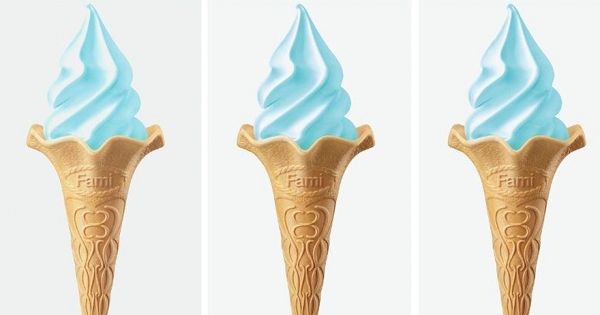 全家推懷舊「彈珠汽水霜淇淋」　少女最愛「湖水藍」讓柑仔店風味變潮了