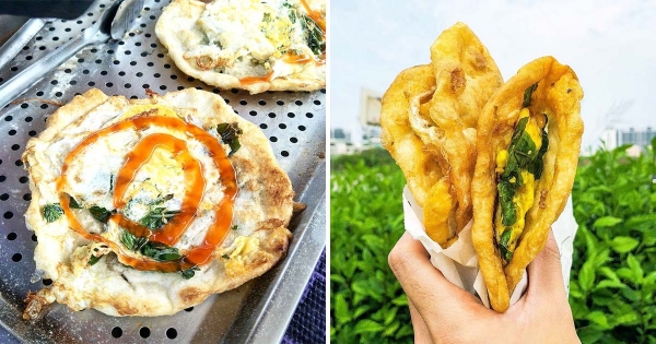 真的有在賺？台南超佛「香煎蔥仔餅」一份10元　九層塔還讓你免費加！