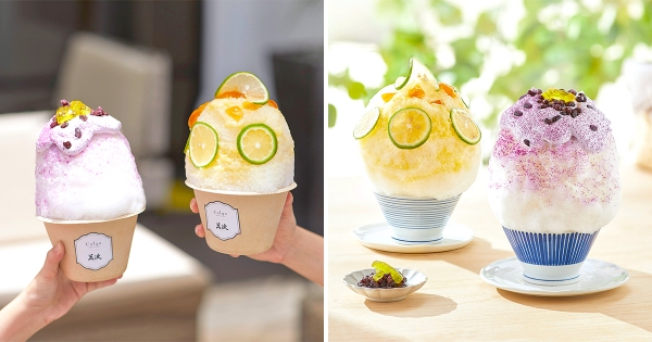 紅豆粉粿、檸檬愛玉飲變刨冰！　下午茶名店聯名推「手搖飲日式刨冰」超解暑