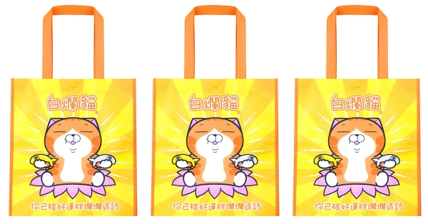白爛貓成佛囉～　全家掃貨「好運零食慶中元」就送賤賤der購物袋