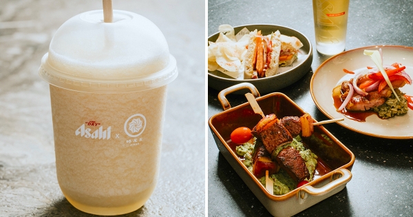 Asahi來東區快閃！　合作華人冰王「柚香啤酒雪泥」＋3大廚手路菜霸氣開幕