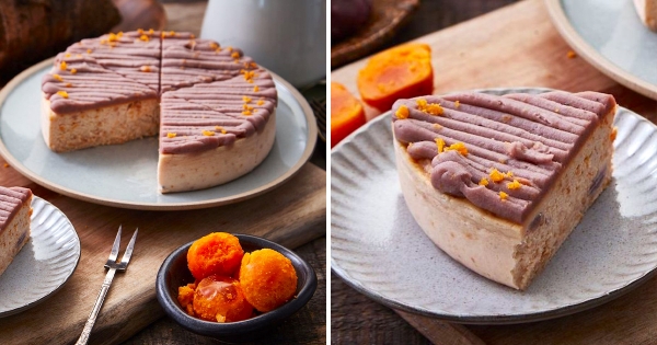 金馬獎點名要它！乳酪蛋糕碰撞「鹹蛋黃+大甲芋頭」　芋頭控沒吃到會QQ～