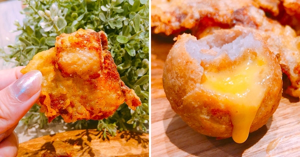 雞皮控、芋泥控爽到想開趴！　繼光香香雞「雞皮小仙貝、金沙芋泥球」酥脆嗑不停