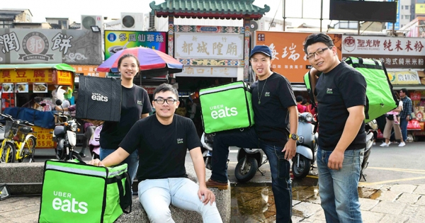 Uber Eats慶祝擴張到新城市　這個月送「10縣市免運費」引人一鍵訂餐