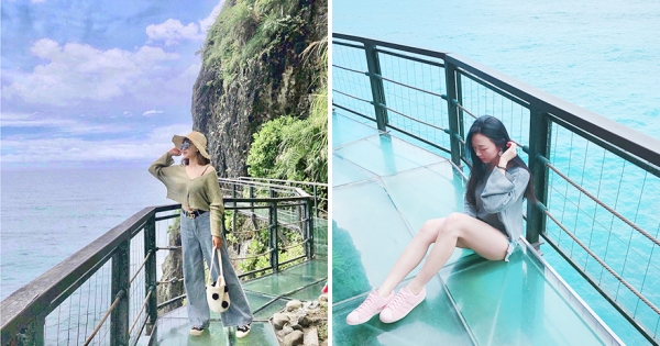 絕美「海上天空步道」全台唯一　往腳底下看就是大海「考驗網美的膽量」