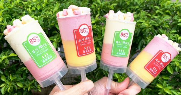 全新2款韓系網紅蛋糕登場　85˚C「推推蛋糕」超有少女感兩入只要99元