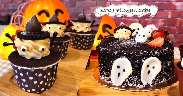 是可以吃的盆栽！85℃萬聖蛋糕來搗蛋了　小精靈戴OREO帽子也太古錐！