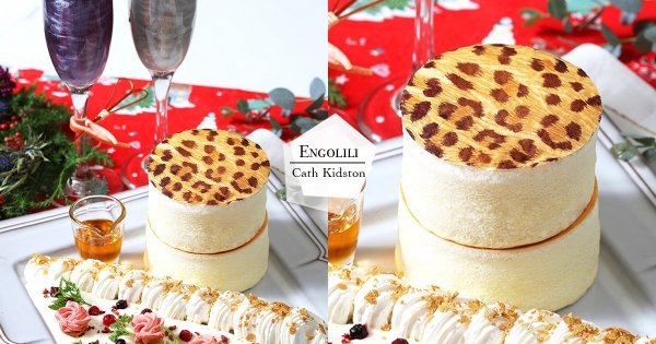 【台北】好狂野的鬆餅！英式下午茶名店「豹紋厚鬆餅」　聯名套餐再送絕美萬用包！