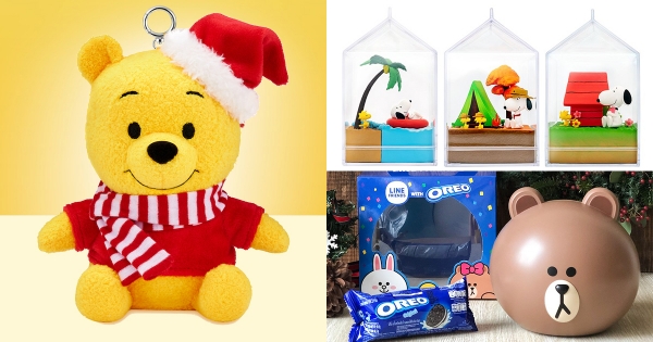 【全台】交換禮物到小七！　7-11推療癒聖誕新品　「史努比、熊大、小熊維尼」通通化身超萌禮物～